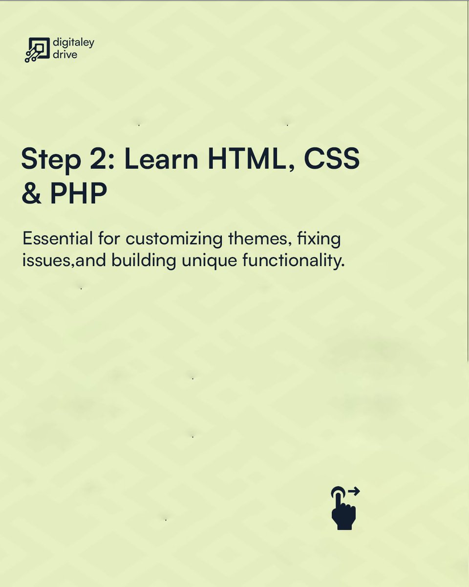 Digitaleydrive's tweet image. Unlock the key benefits of becoming a professional WordPress developer with this clear, beginner-friendly roadmap.

 #wordpressroadmap #wordpressbenefits #learnwordpress #webdevelopmentforbeginners #codingSkills  #wordpressdesign #seoforwordpress #techcareergrowth #digitaleydrive