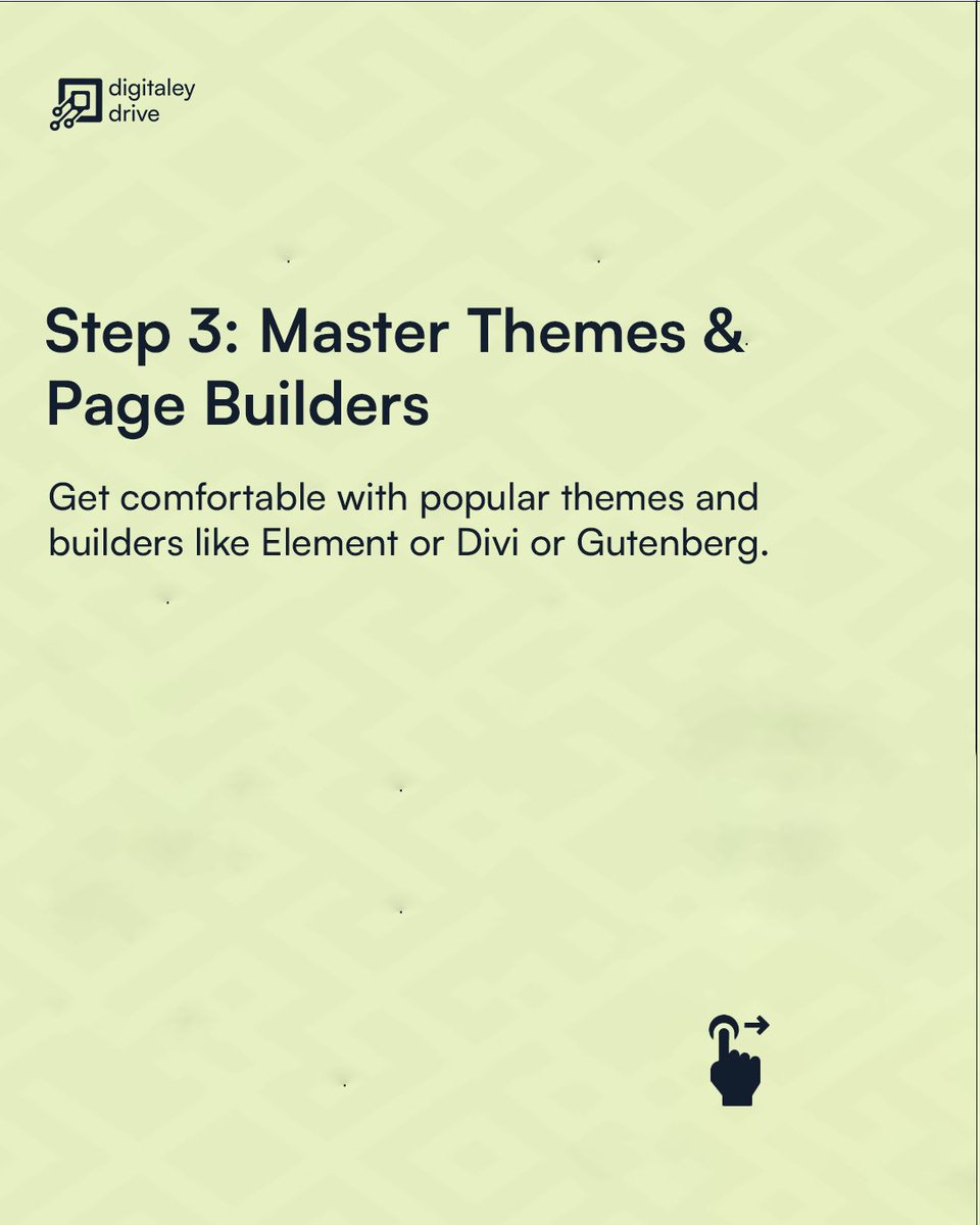 Digitaleydrive's tweet image. Unlock the key benefits of becoming a professional WordPress developer with this clear, beginner-friendly roadmap.

 #wordpressroadmap #wordpressbenefits #learnwordpress #webdevelopmentforbeginners #codingSkills  #wordpressdesign #seoforwordpress #techcareergrowth #digitaleydrive
