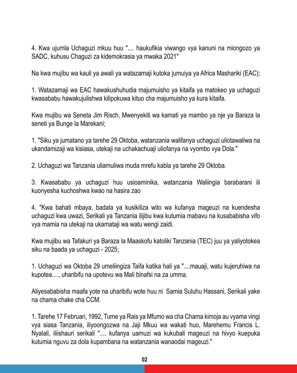 Tundu Antiphas Lissu tweet media