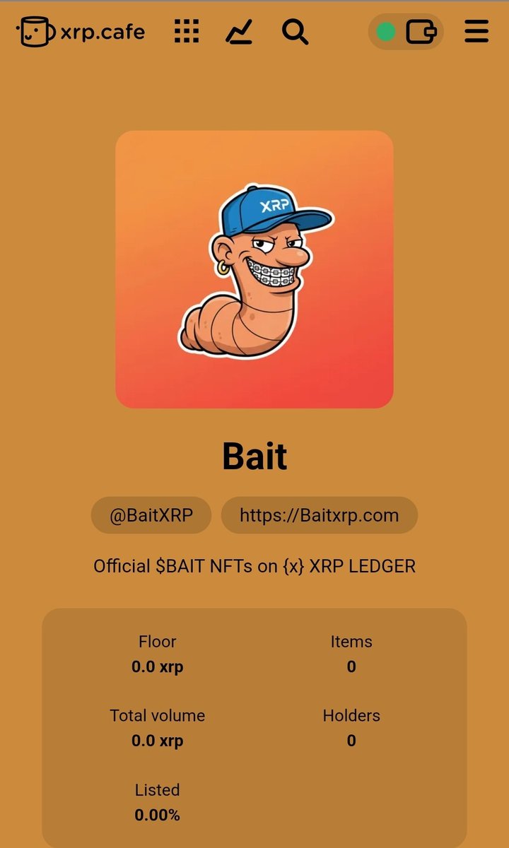 BaitXRP's tweet image. $BAIT Whitelist Spots GIVEAWAY 

Win a whitelist Spots for a BAIT free mint from 888 NFTs

🎟️ How to enter:

📌 Follow @BaitXRP 
📌 Like &amp;amp; RT this post
📌 Tag 2 friends &amp;amp; drop your xrp address

This NFT grants exclusive benefits , check @BaitXRP account for more details

⏰️48hr