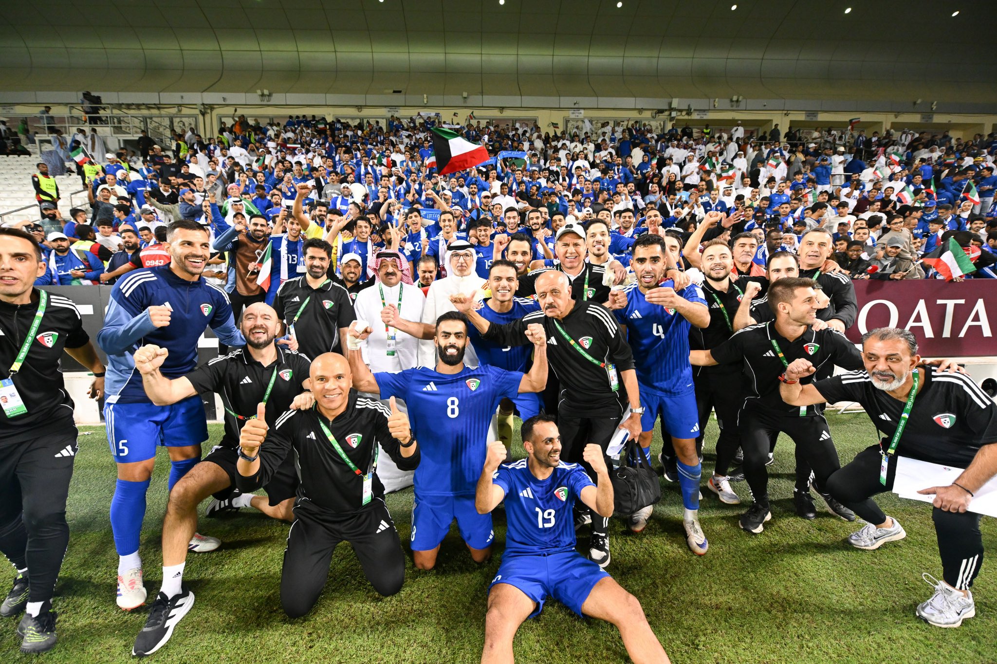 لاعبو الكويت. (إكس)