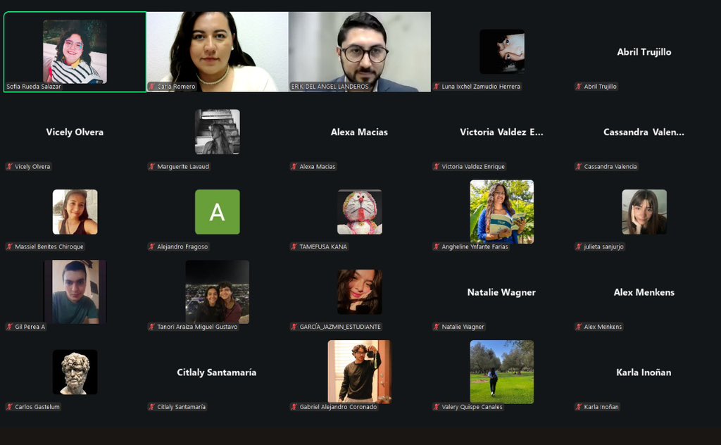 GlobalFCPyS's tweet image. El día de ayer se llevó a cabo la 6ta reunión semanal con estudiantes nacionales 🇲🇽 e internacionales 🗺️ de movilidad, en la que se continuó con el diálogo cercano, atento y constante que se ha sostenido permanentemente.🤓💬

#LaFacultad+Global 🎓👏