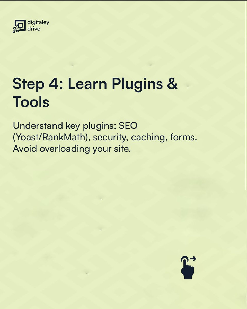 Digitaleydrive's tweet image. Learn the core tools, essential coding skills, and top WordPress practices that help you build faster websites, customize designs with confidence, improve SEO performance, and deliver high-quality projects.

 #webdevelopmentforbeginners #codingSkills #htmlcssphp #wordpressdesign
