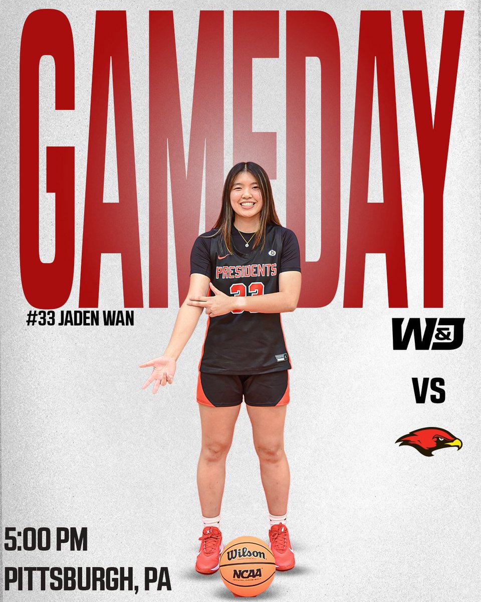 Headed to the City! 🏙️

📍 Pittsburgh, Pa.
🆚 La Roche
🕒 5:00 PM
📺 gopresidents.com/coverage

#PrezPride