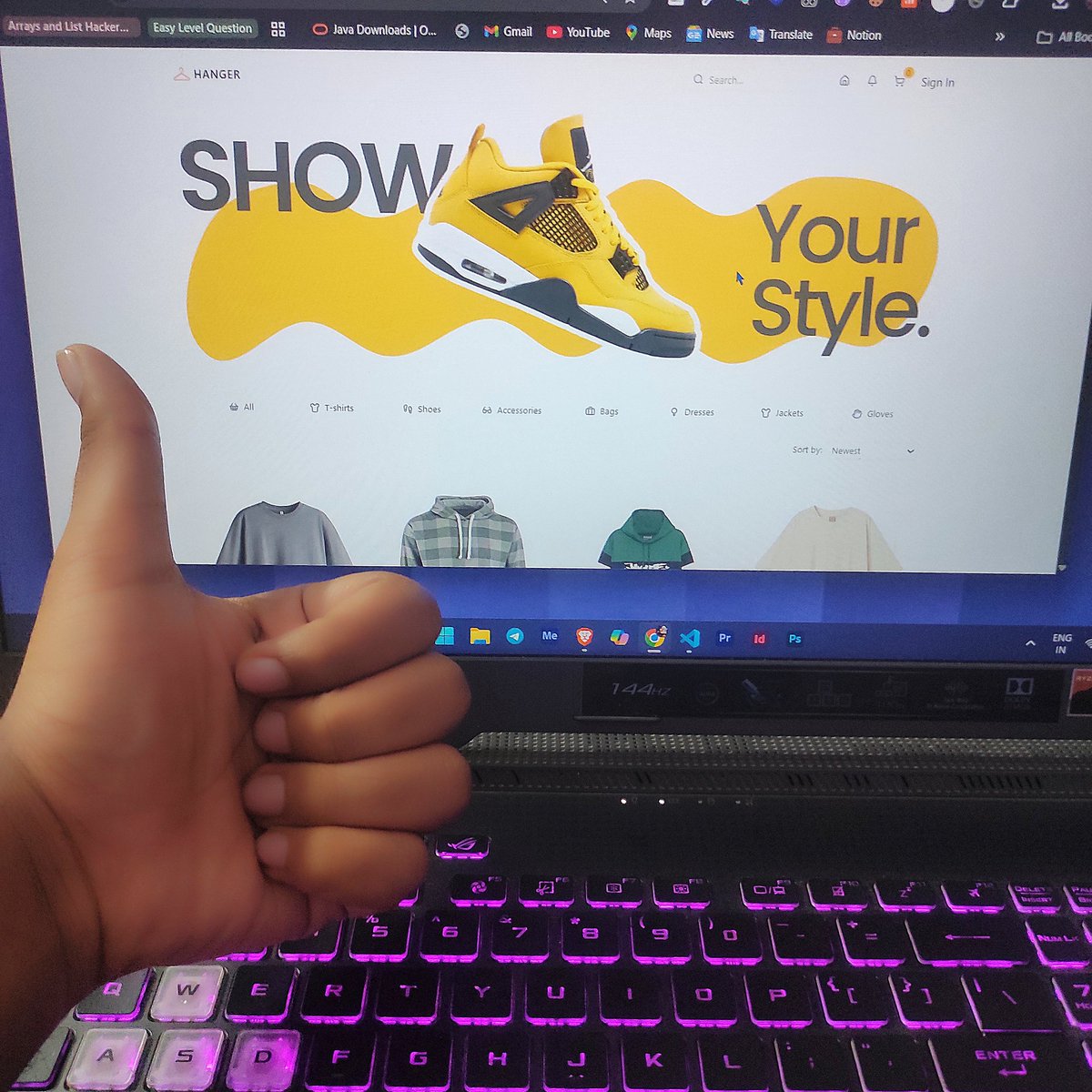 Coding_Sage's tweet image. Day 4 of #buildinpublic

6.5 Hours Grind! 

Completed! 
1. Navbar 
2. Footer
3. Hompage
4. Product Listings
5. URL Search Params Configured
6. Product Card Designed
7. Product Filter! 

Without AI! Not because I hate using AI! Just because I want my own designs to get used by…