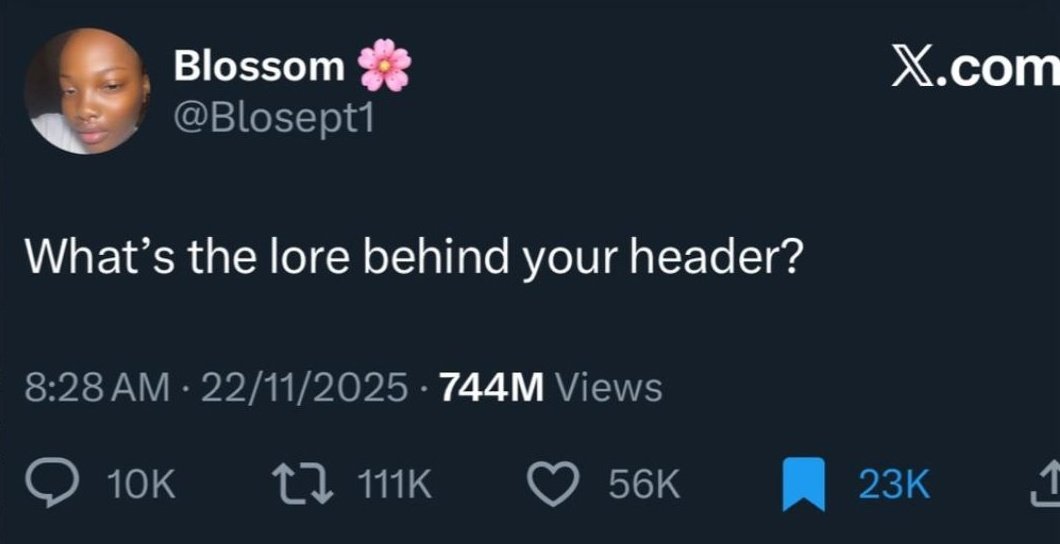 devaaaaang's tweet image. A Nigerian lady broke the record for the most viral tweet in Africa with 744 million impressions.

It was her first post. Sadly, the account has been suspended.

She joined Twitter (X) 3 days ago.
#blosept1  #Blossom