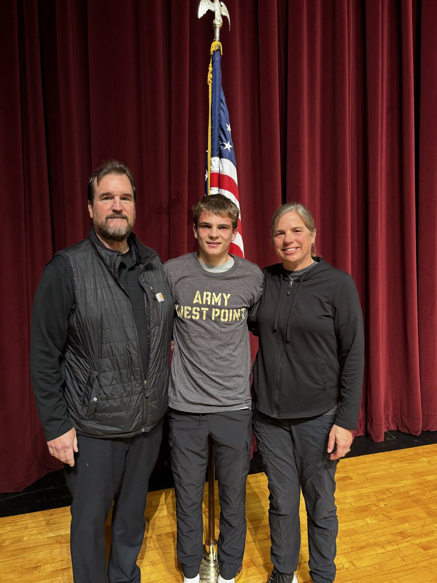 ACTnF's tweet image. Congratulations to Esten Foss on his appointment to the United States Military Academy at West Point!  We are so proud of you!