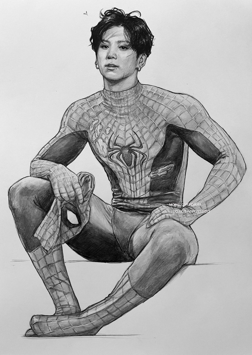 moreloveforjm's tweet image. your friendly neighborhood spider-man #jungkook