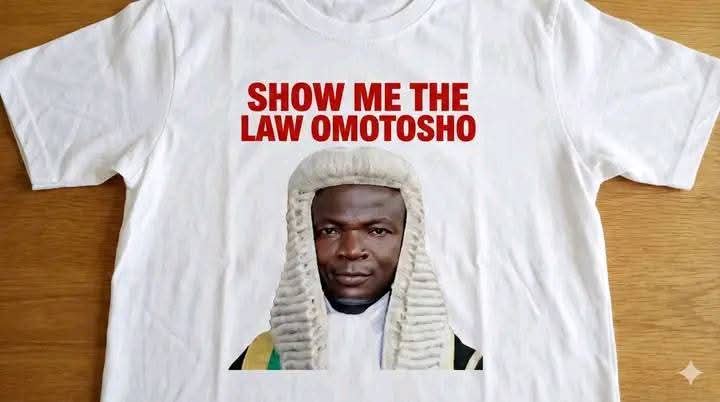 VOLTOXf's tweet photo. Omotosho, show me the law  is trending all over the world. https://t.co/bbPmFOweJj