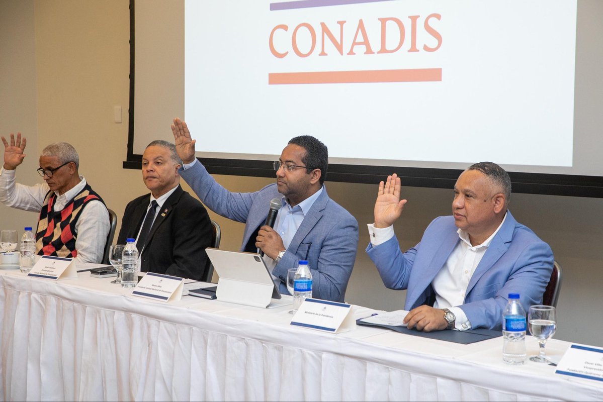 ConadisRD's tweet image. El Directorio Nacional de CONADIS llevó a cabo su Asamblea General Extraordinaria, un espacio clave para fortalecer el trabajo institucional.
Durante la jornada se juramentaron los nuevos miembros del Directorio Nacional