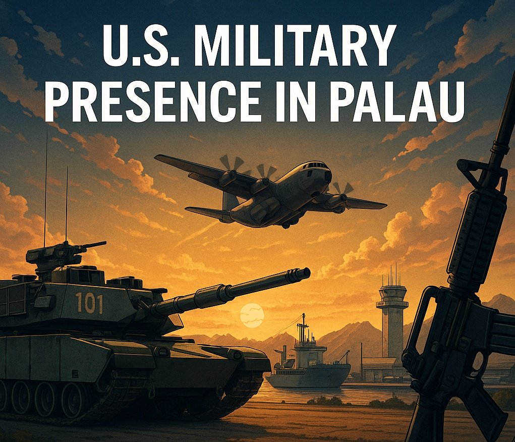 VOIDRNETWORK's tweet image. The US is increasing its military presence in Palau. Airports, ports and defense infrastructure are being renovated.
The Pacific is becoming a geopolitical chessboard again.
#Geopolitics #BRICS #DeDollarization #MultipolarWorld #USDollar #GlobalPowerShift #NewWorldOrder…