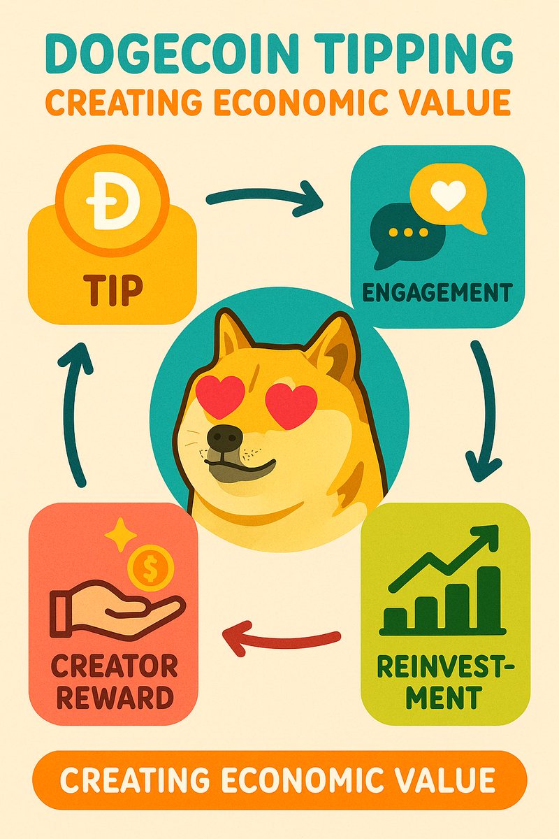 🥰Happy DOGE TIPPING Tuesday!🤩

Don’t just HODL DOGE, you may tip DOGE to your favorite contents on 𝕏 thru <a href="/MyDoge/">MyDoge</a> wallet! 

Comment ᗪOGE TO TᕼE ᗰOOᑎ below to win 42 x Đ0.69 DOGECOIN giveaway! 

LFG🚀🚀🚀