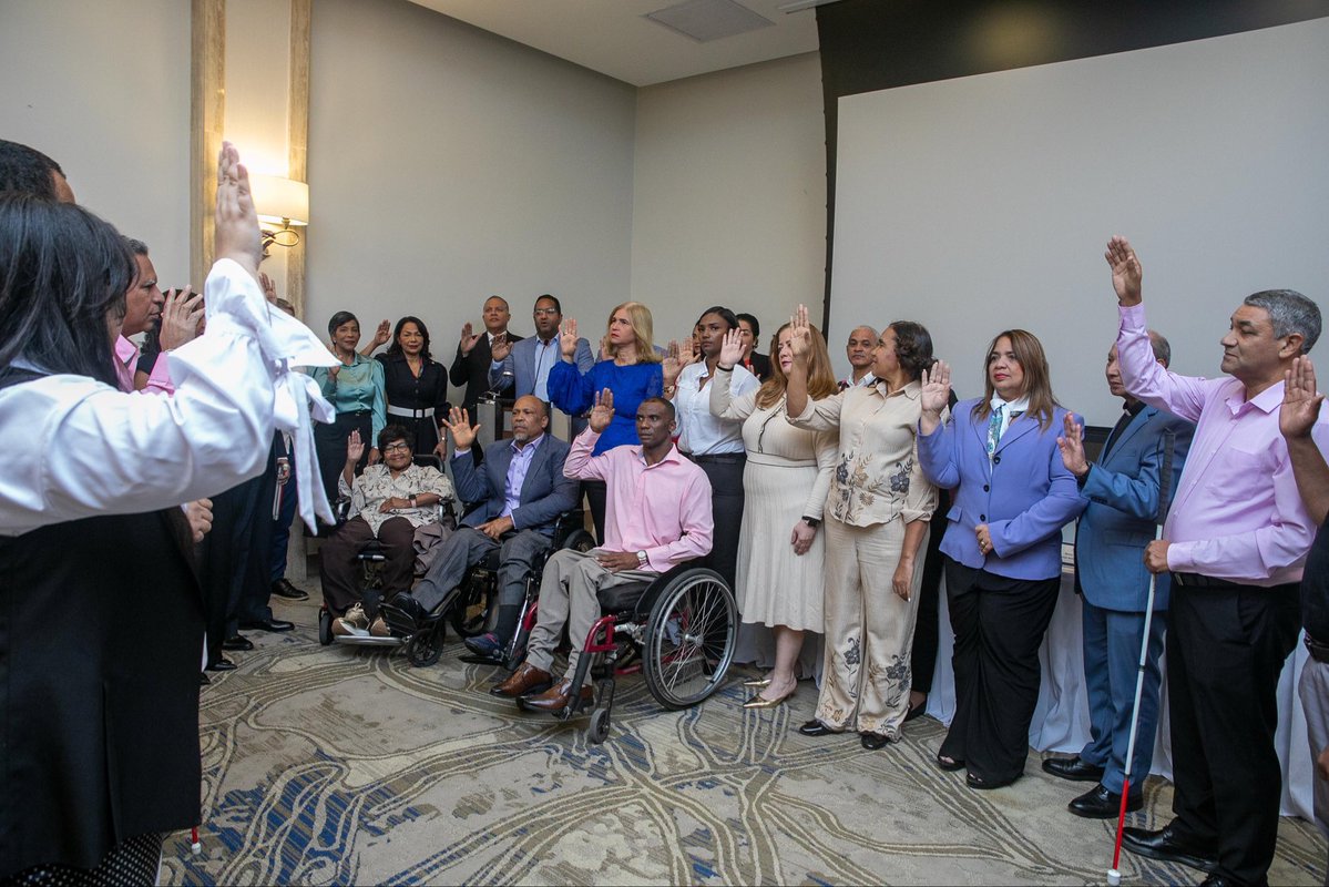 ConadisRD's tweet image. y fueron escogidos nuevos miembros del Comité Ejecutivo Nacional, reafirmando el compromiso con la inclusión y la defensa de los derechos de las personas con discapacidad.

#CONADIS #DirectorioNacional