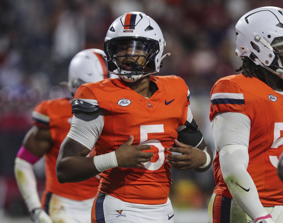 GregMadia's tweet image. Standout #UVa LB Kam Robinson, who emerged into a candidate this season for ACC DPoY, will miss the rest of the season due to an ACL injury.

Quick story: dailyprogress.com/sports/college…