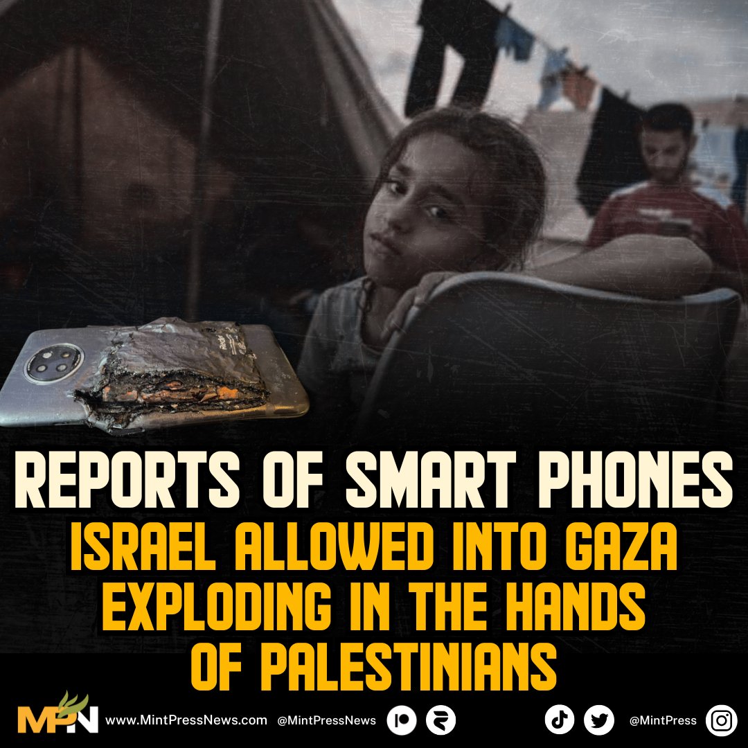 MintPressNews's tweet image. A recent large influx of mobile phones into the Gaza Strip may have an underlying motive, with reports indicating some Samsung A17 models are malfunctioning and exploding in residents&apos; hands.

X user in Gaza, Omar Hamad, cited at least two reported explosion incidents within two…