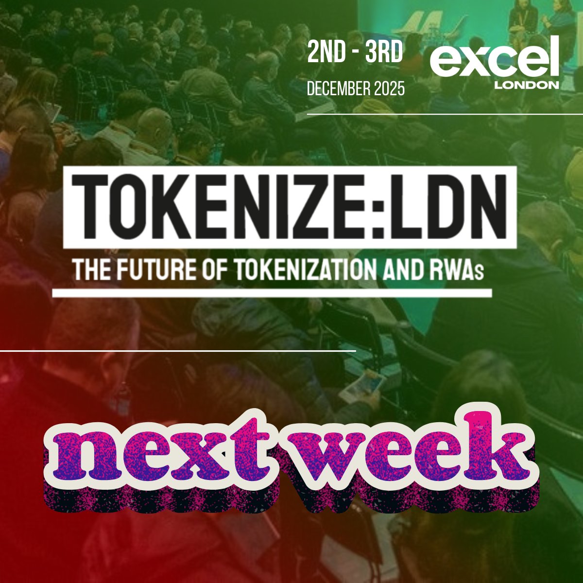 RebeccaLiggero's tweet image. Can&apos;t wait to join @Tokenize_LDN as a speaker &amp;amp; media partner next week 😍 My panel will cover &quot;the road to #enterprise adoption&quot; incl. speakers from @Citi, @Barclays, @StanChart &amp;amp; @MidnightNtwrk 🔥 Follow @RealCoinGeek for live updates from the floor!
