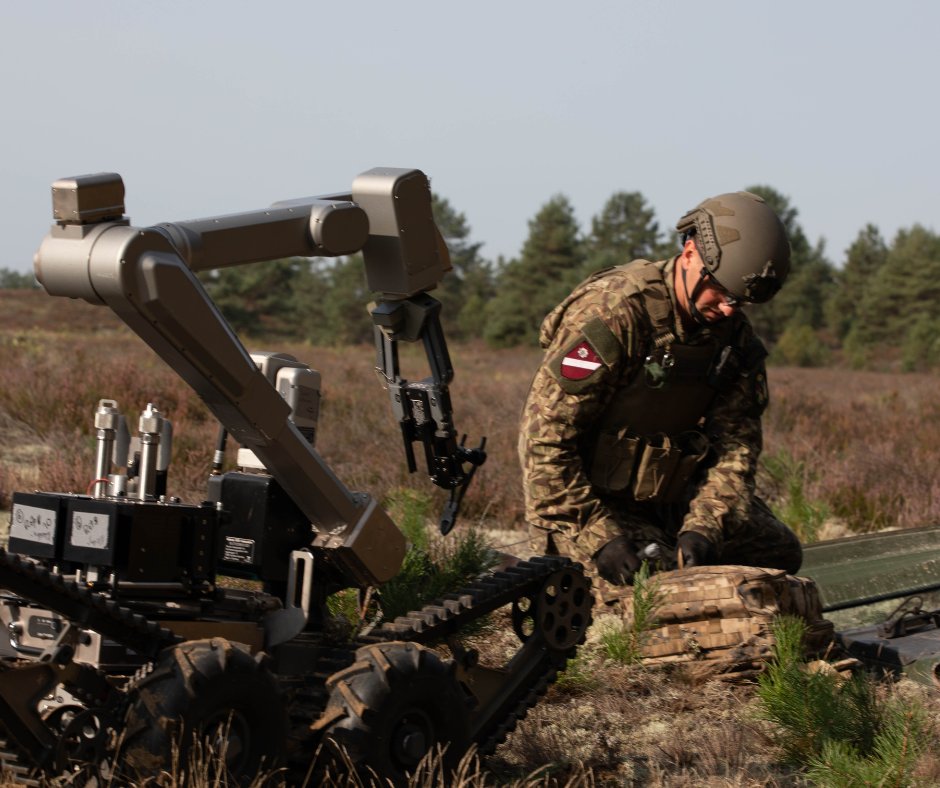 aerovironment's tweet image. Excellence for the warfighter is our standard. We ensure troops are mission-ready and equipped to succeed. These images captured in recent months show the technologies that are keeping them a step ahead.  #AVinAction

📸 courtesy of the DoD