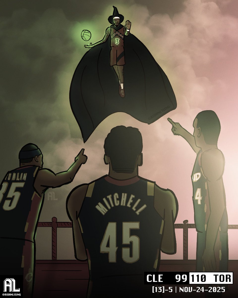 aidanlising's tweet image. A sketch after every Raptors game this season

18/82