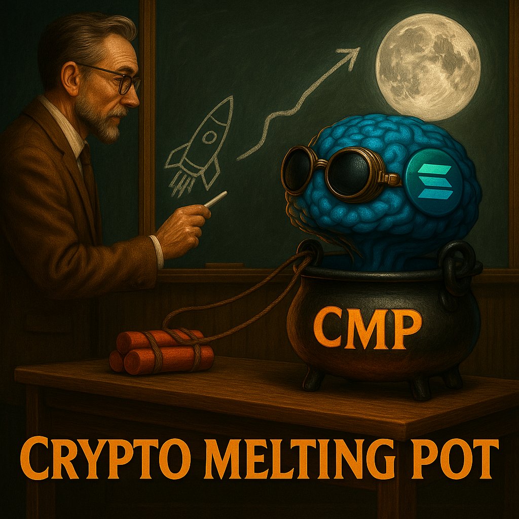 CryptoMeltPot's tweet photo. 🚀 🔥 Crypto Melting Pot – The Next Big Community-Driven Project! 🔥

Welcome to our official community!
This is not just a group — this is the strong community behind a powerful new project where we grow together and build the future.

🌐 Join Telegram:
👉 https://t.co/jo0pjrE2ZG

🐦 Follow Our X/Twitter:
👉 https://t.co/9dohRmBprf

💠 About the Project – Crypto Melting Pot (CMP)

Crypto Melting Pot is a community-driven project focused on building a strong holder base and long-term growth.
With utility, hype, and an active community, this could be your next big opportunity.

💰 ⚠️ If you want a coin with a purpose, a coin with international appeal, a coin that unifies instead of divides...make this coin your choice to grow with. Buy today while it is a small investment...it will grow. 

To make the community stronger and push the project forward, your support is very important.

👉 Early buyers will be part of the initial growth and future benefits.

🟦 Contract Address (CA):

GRxRRM4fkfFUmniJspwn8beiXdfffXrBDpbooaKkpump

⭐ Why You Should Join & Buy CMP

• Strong growth potential
• Active community
• Regular development updates
• Future benefits for early supporters

🚀 Join + Follow + Buy
Let’s grow Crypto Melting Pot together!
