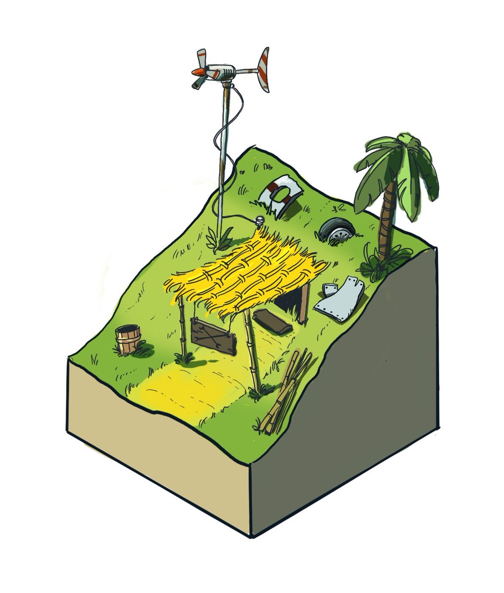 Tinymagica's tweet image. #illustration #isometry #house