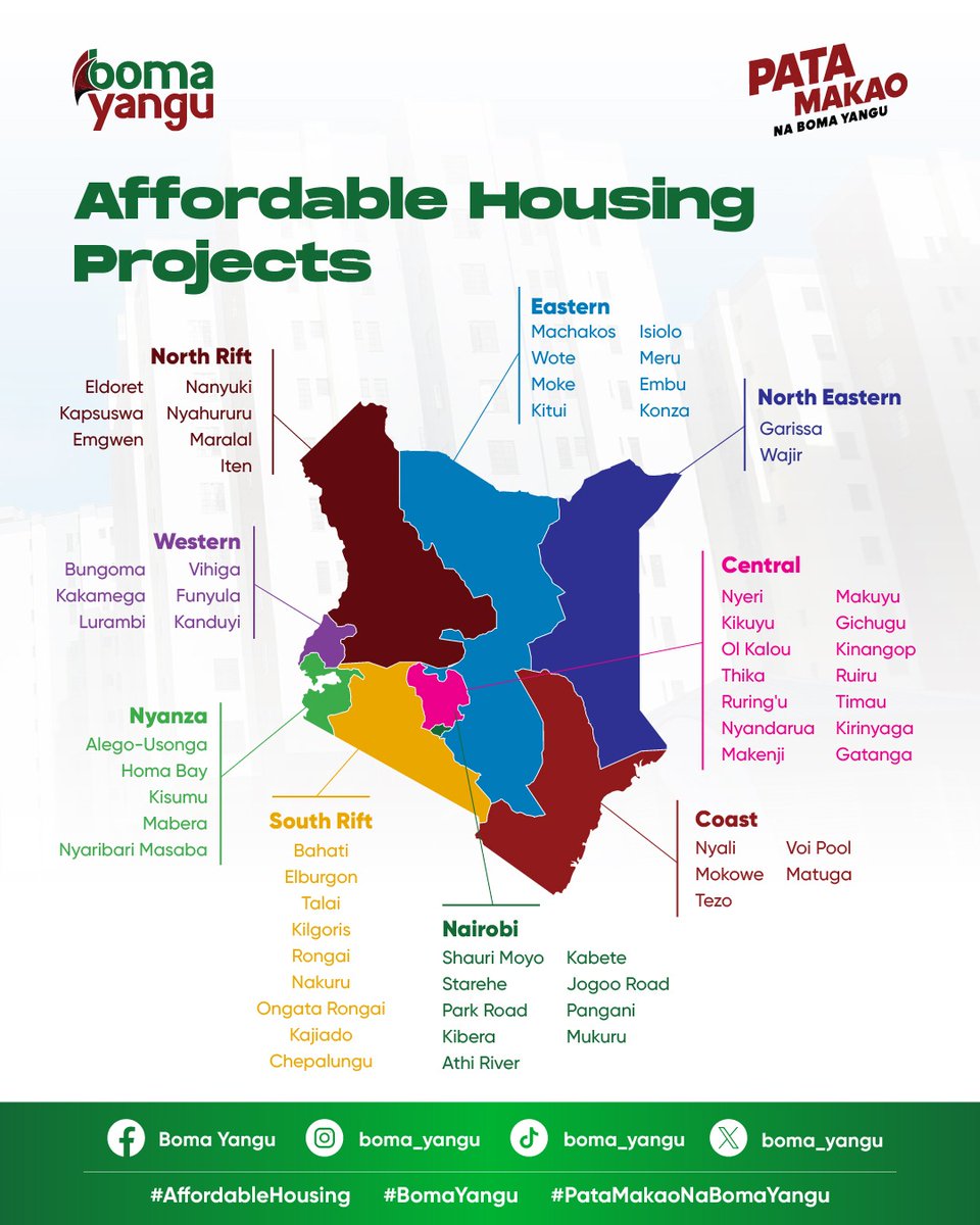 GeorgeKariukimp's tweet image. Delivering AHP bridges dreams with real development, turning aspirations into tangible homes across Kenya.#JoinBomaYangu
 Delivering AHP