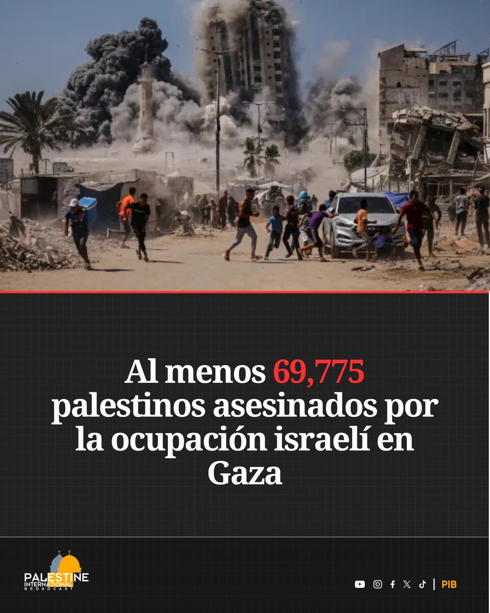 Desde el 7 de octubre de 2023, los ataques de Israel han matado a 69,775 palestinos en Gaza, en su mayoría niños y mujeres, y dejado 170,965 heridos. Muchas víctimas siguen atrapadas bajo los escombros, inaccesibles para los equipos de rescate.