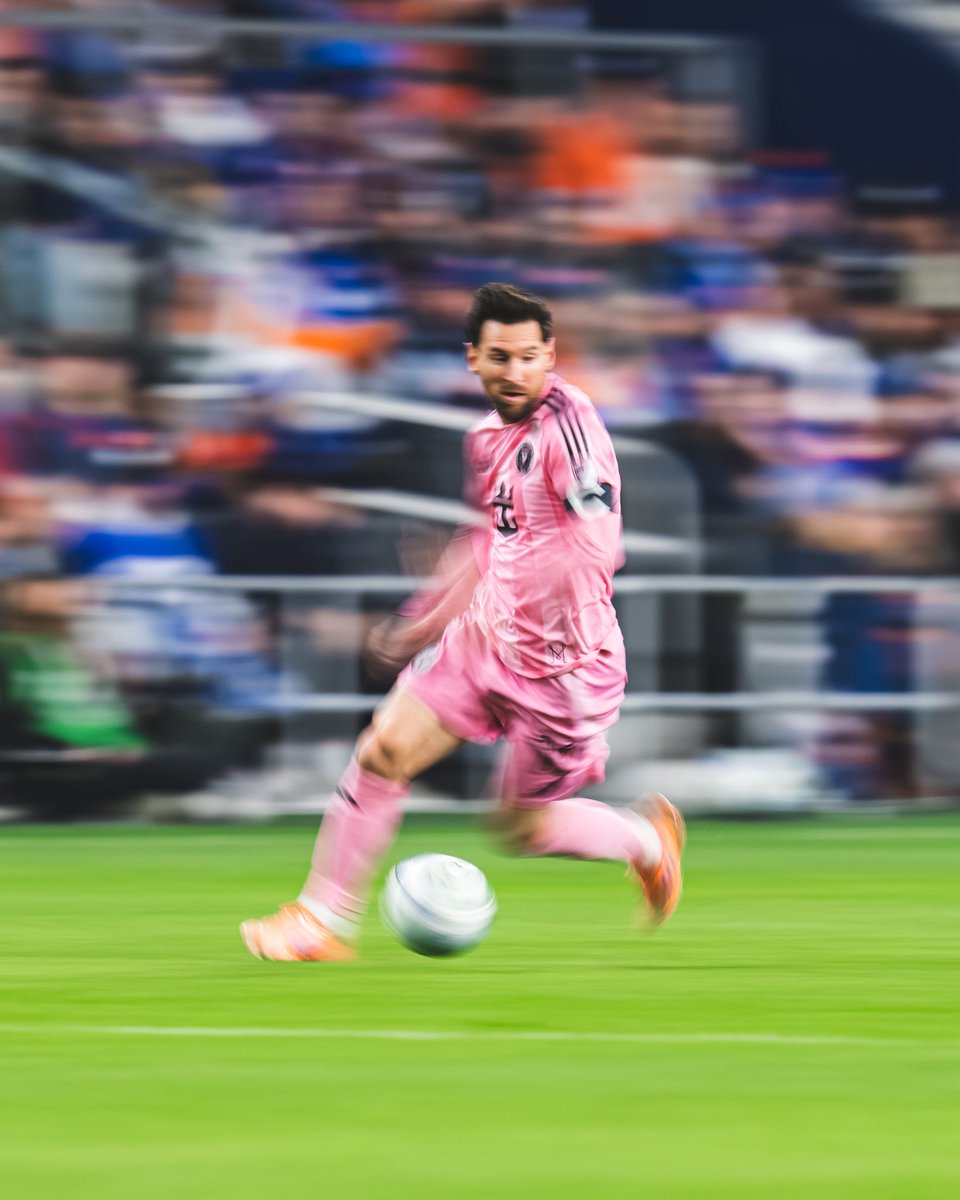 InterMiamiCF's tweet image. Blink and you might miss him ⚡️