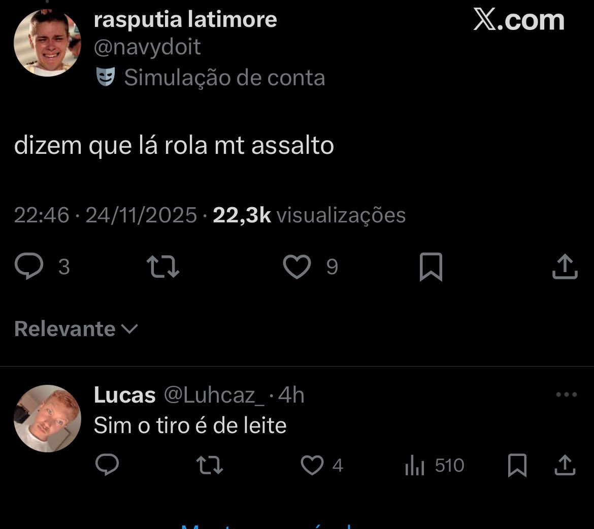 SINCERAMENTE kkkkkkkkkk