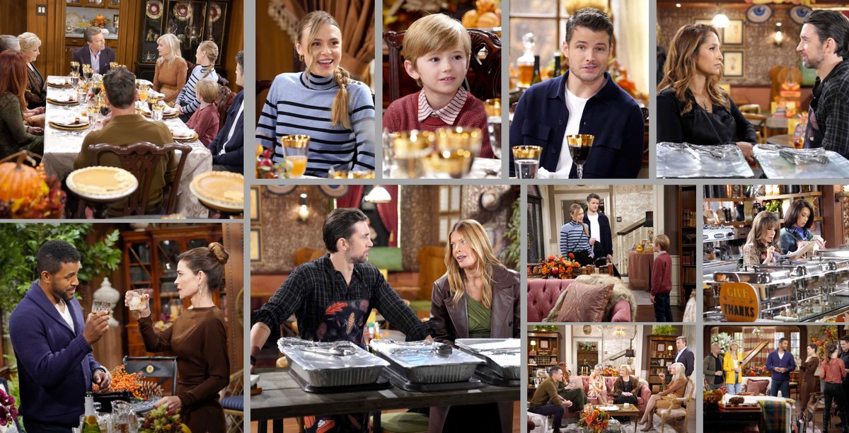 Soap_Hub's tweet image. Y&amp;amp;R Spoilers Photo Preview November 26: Genoa City Celebrates Thanksgiving soaphub.com/young-restless…