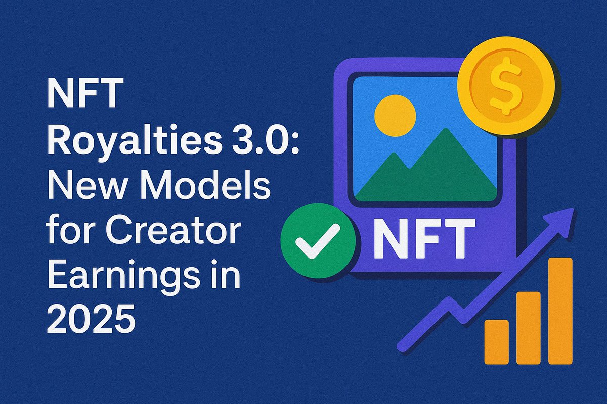 NFTBirdiesCom's tweet image. 💰 Royalties are changing fast — and 2025 is rewriting the rules for creators.
@zora, @manifoldxyz, @soundxyz_ and new smart-contract models are leading the shift.

Full breakdown 👇
🔗 nftbirdies.com/article/nft-ro…

#NFTs #Web3Creators #Crypto #Web3 #NFT #nftcommunity #Blockchain