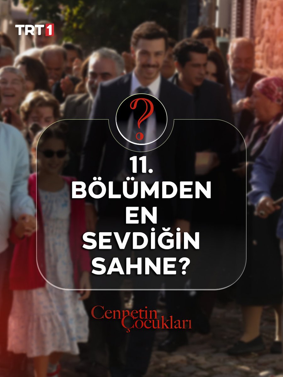 Bu bölümün en eğlenceli sahnesi sizce hangisiydi?
Yorumlarda buluşalım! 👇

#CennetinÇocukları yeni bölümleriyle her pazartesi #TRT1’de.📺
<a href="/trt1/">TRT 1</a>