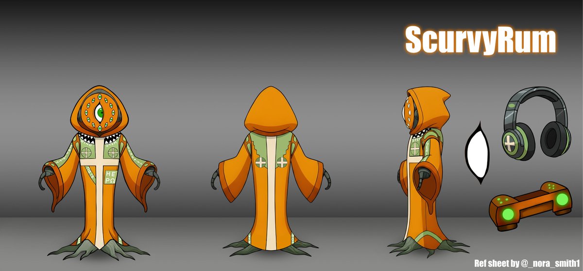 _Nora_Smith1's tweet image. “A hooded figure wrapped in light and mystery. ( ˶ˆ꒳ˆ˵ )
   -“Fabric, flame, and a thousand silent stories.”-🧡‧₊ ᵎᵎ 🍊 ⋅ ˚✮
- Did this Reference sheets for @scurvyrum , thank you soo much for working with me again. (づ ᴗ _ᴗ)づ♡
#referencesheet #refsheet…