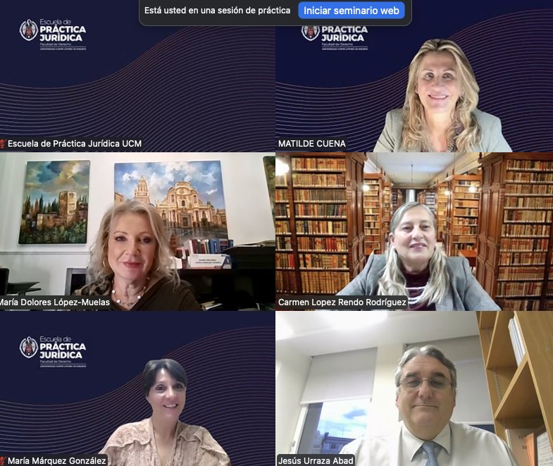 📺En quince minutos comenzamos webinar...
🔸Problemas que plantean los reintegros y reembolsos en la crisis de pareja. Impago de pensiones.
AEAFA &amp; <a href="/epjcomplutense/">Escuela de Práctica Jurídica de la UCM</a>.