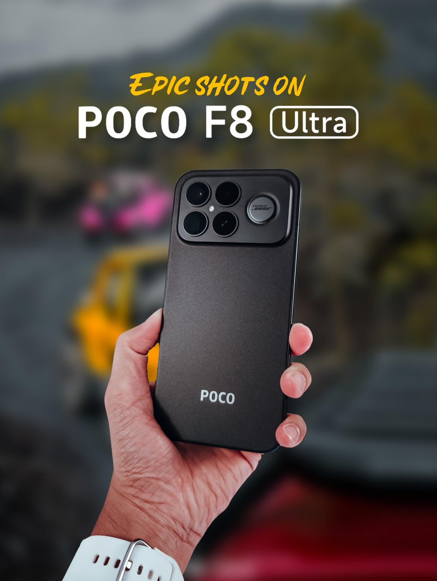 ayansonunigam's tweet image. POCO F8 Ultra 😍 

Camera samples 👇😍 

#POCO #POCOF8Ultra