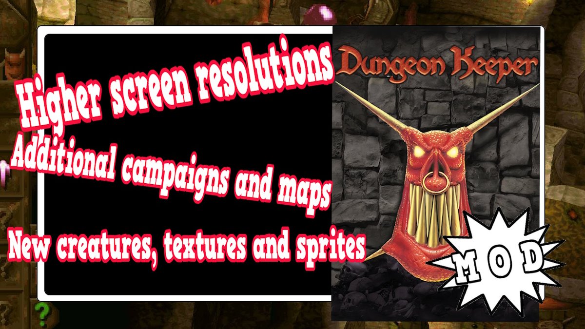 KeeperFX  (MOD) youtu.be/E1Jhw8jWCn4?si… via <a href="/YouTube/">YouTube</a> #dungeonkeeper #keeperfx