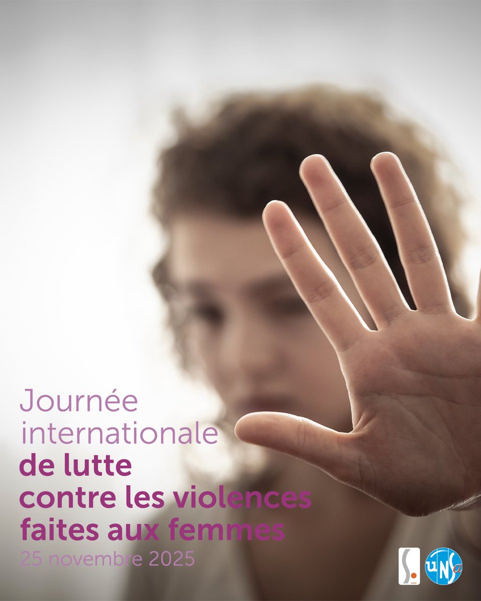 25 novembre, Journée internationale de lutte contre les violences faites aux femmes.

➡️ Le SE-Unsa a fait de la lutte contre les violences faites aux femmes et l’égalité entre les femmes et les hommes un des piliers de ses actions.

Lire notre article 👉 se-unsa.org/2025/11/le-25-…