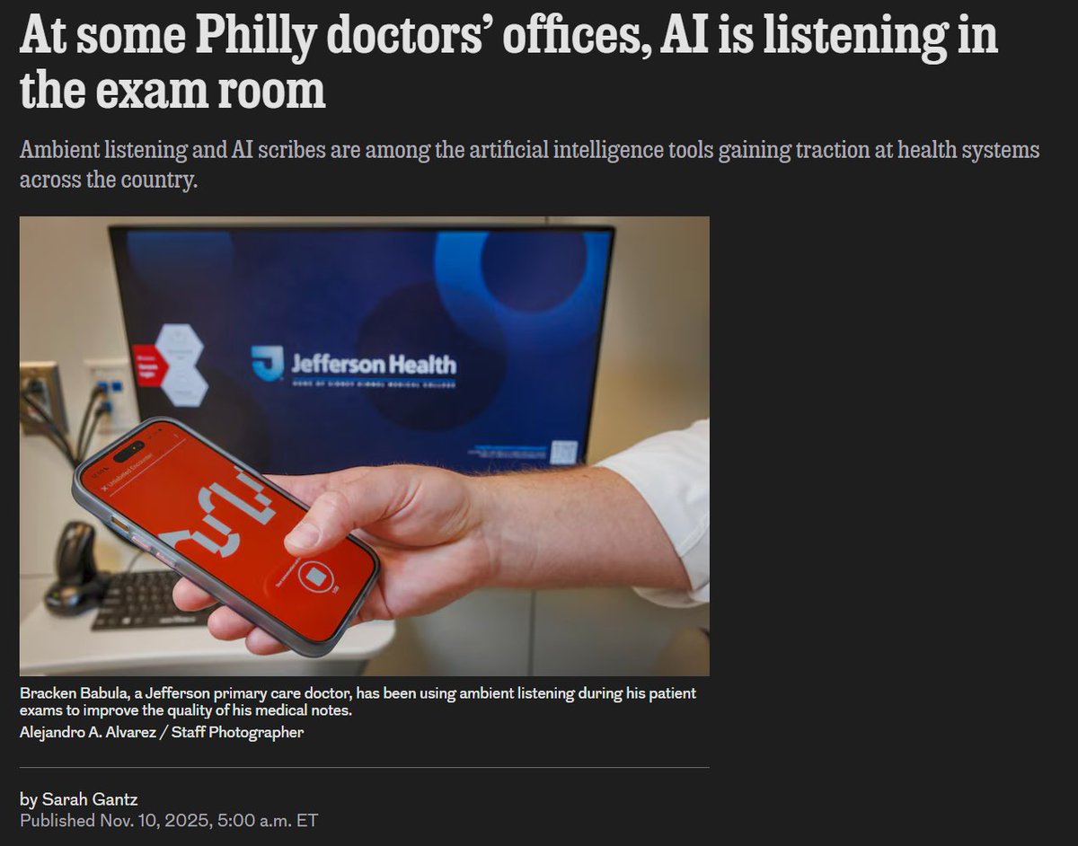 ai scribe news screenshot