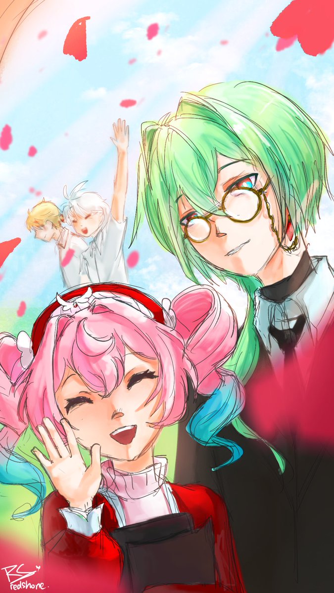 redshonesgone's tweet photo. Teacher's Day... 
#Anaxagoras #Hyacine 
#HonkaiStarRail https://t.co/AMPWVOCJ6o