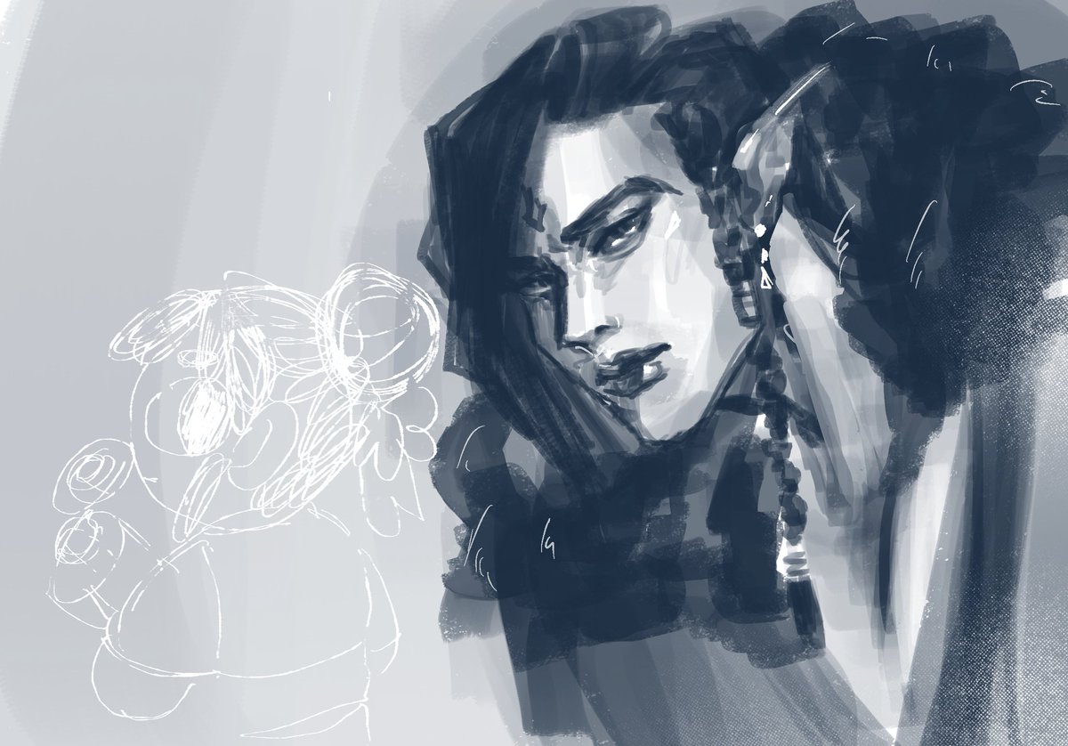 Tried to do a quick mbj before i went to bed just to see if i could still draw. I'll post this now before i kick myself for not doing it well and proceed to not draw anything else for the next three years