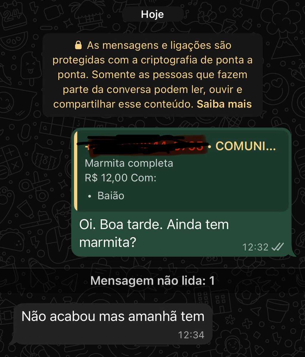 Está bom senhora, vou guardar minha fome para amanhã. 🤡