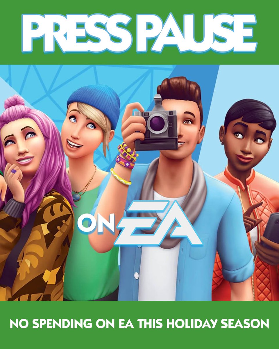 <a href="/TheSimsDirect/">The Sims Direct Communications</a> Saudi state control no thx #PauseEA