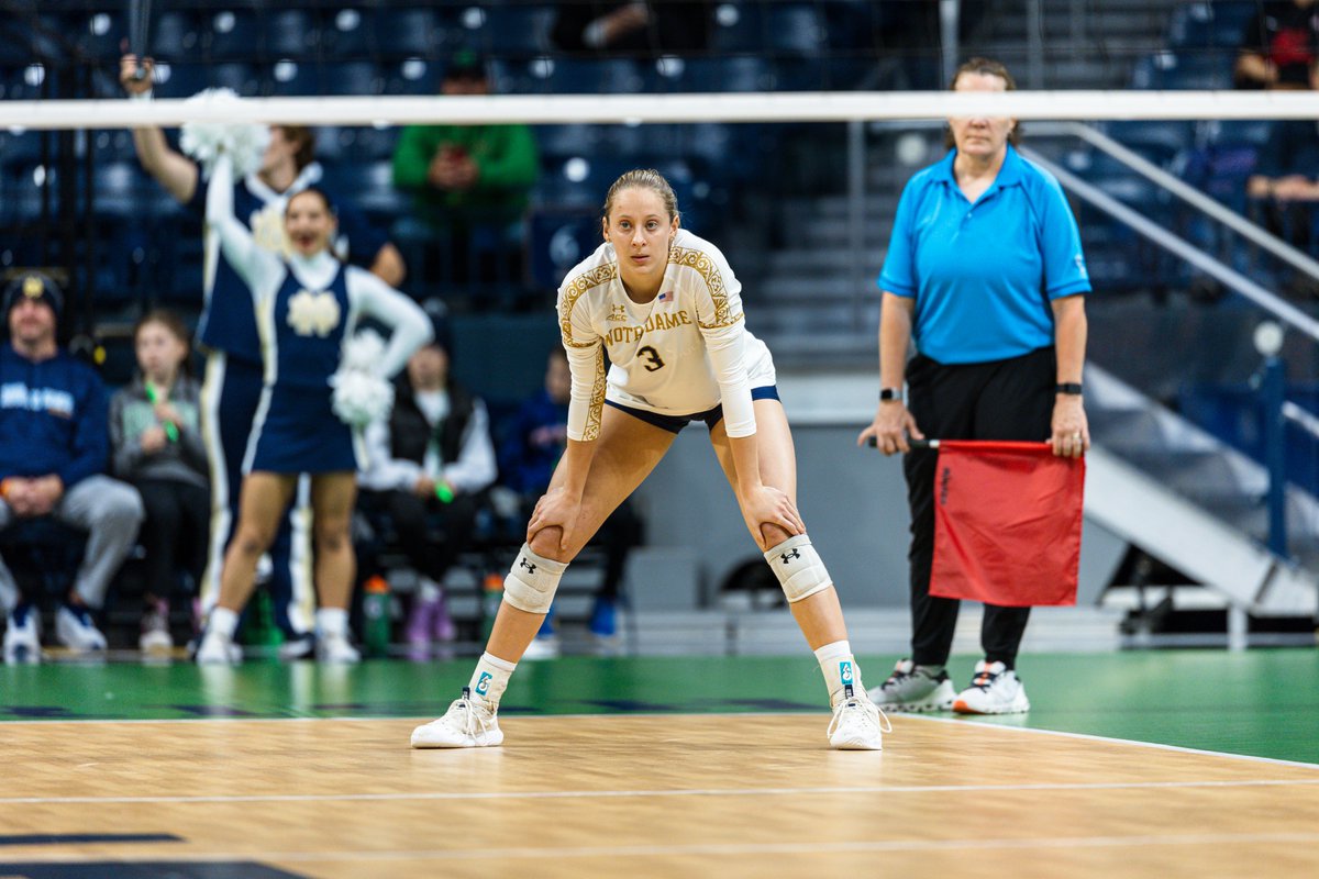 NDvolleyball's tweet image. 𝑺𝒆𝒏𝒊𝒐𝒓 𝑺𝒑𝒐𝒕𝒍𝒊𝒈𝒉𝒕: #𝟑 𝑨𝒗𝒆𝒓𝒚 𝑹𝒐𝒔𝒔

Avery has recorded 321 kills and 151 digs while playing 143 sets during her Irish career

Join us Saturday at Purcell Pavilion for Senior Day 🏐

#GoIrish☘️