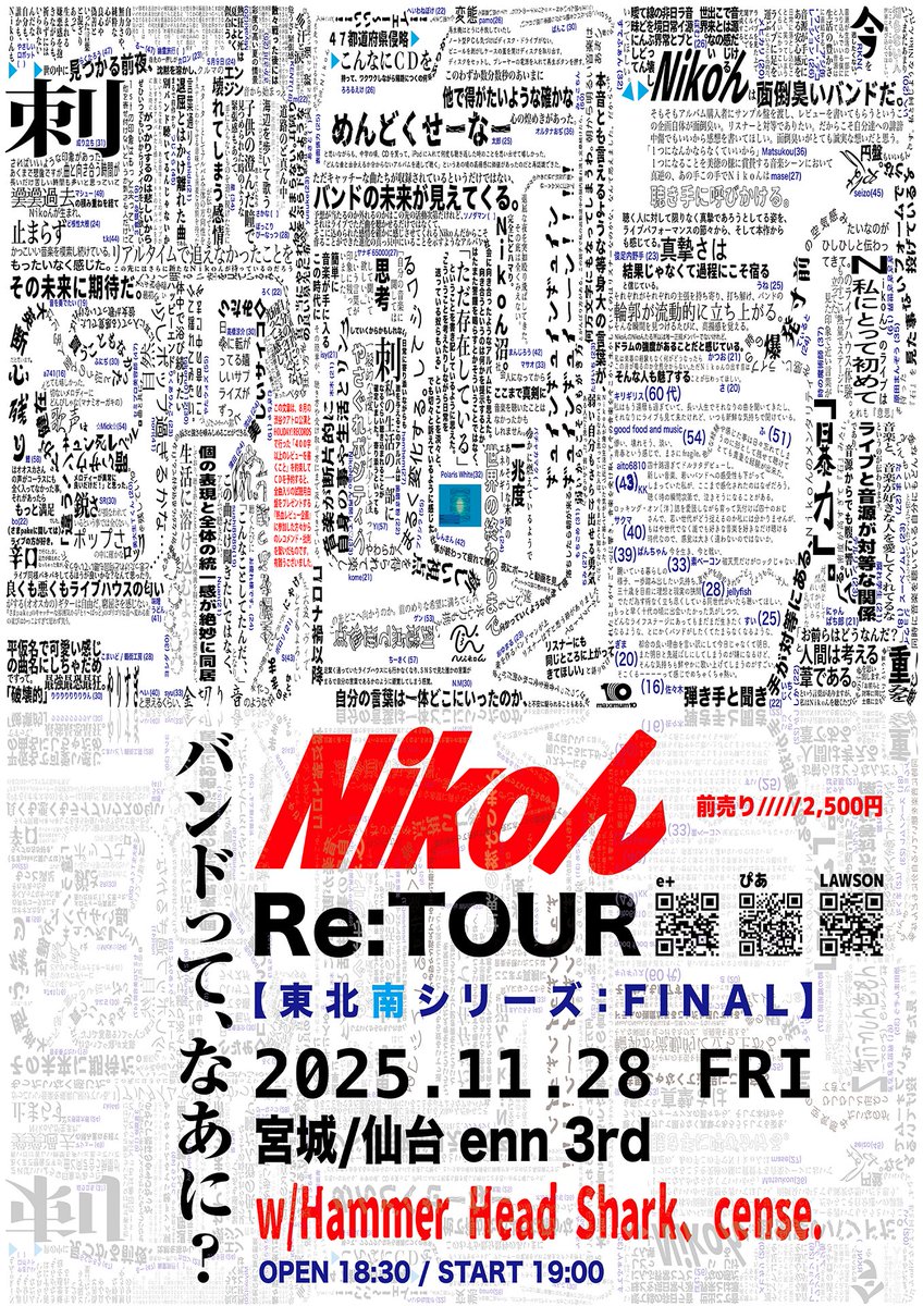 Nikoん［総意］ (@Niko_n_band) / Posts / X