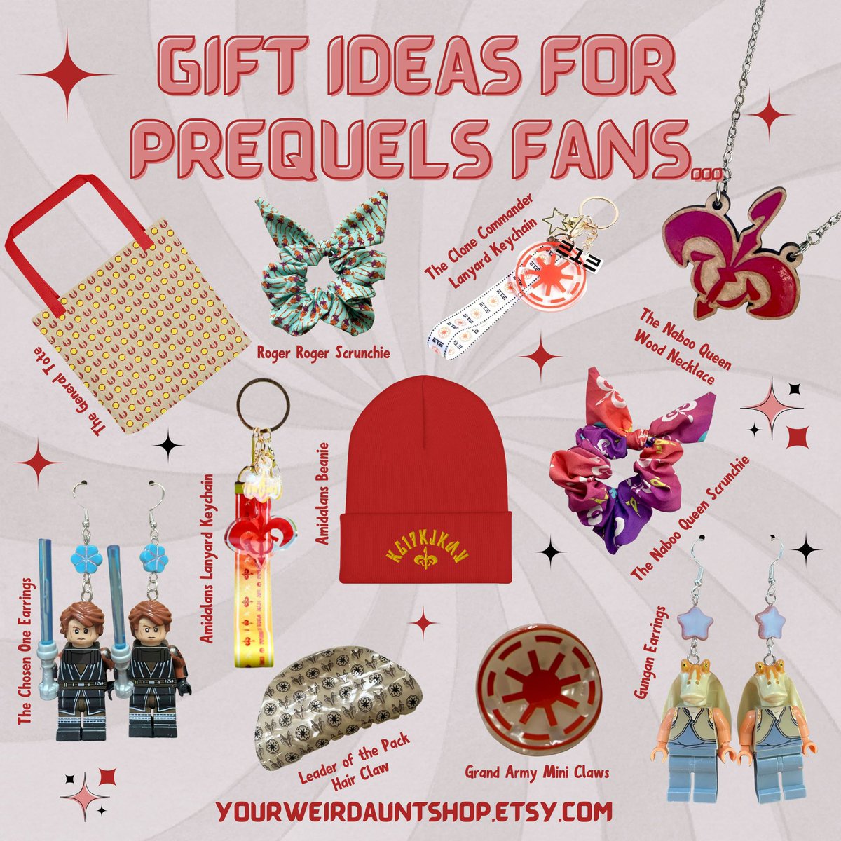 I’m in most of these groups! Why divide the fandom when we can all enjoy it together? And if you’re looking for a Star Wars gift for anyone in the fandom, I’ve been making these handy dandy gift guides (they’re all available in my 📸app story highlights). #StarWars