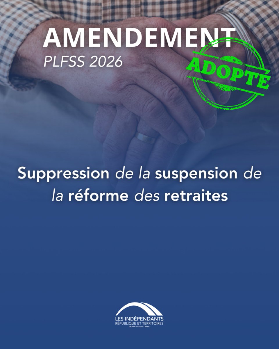 Les Indépendants Sénat tweet media