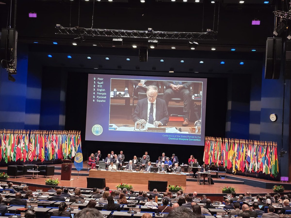 ETEmbassyBRU's tweet image. H.E. Ambassador Eshete Tilahun delivers National Statement on the General Debate Session of the CSP-30 
-----------------------------------------------------------------

On the Second day of the 30th Session of the Conference of State Parties to the Chemical Weapons Convention…