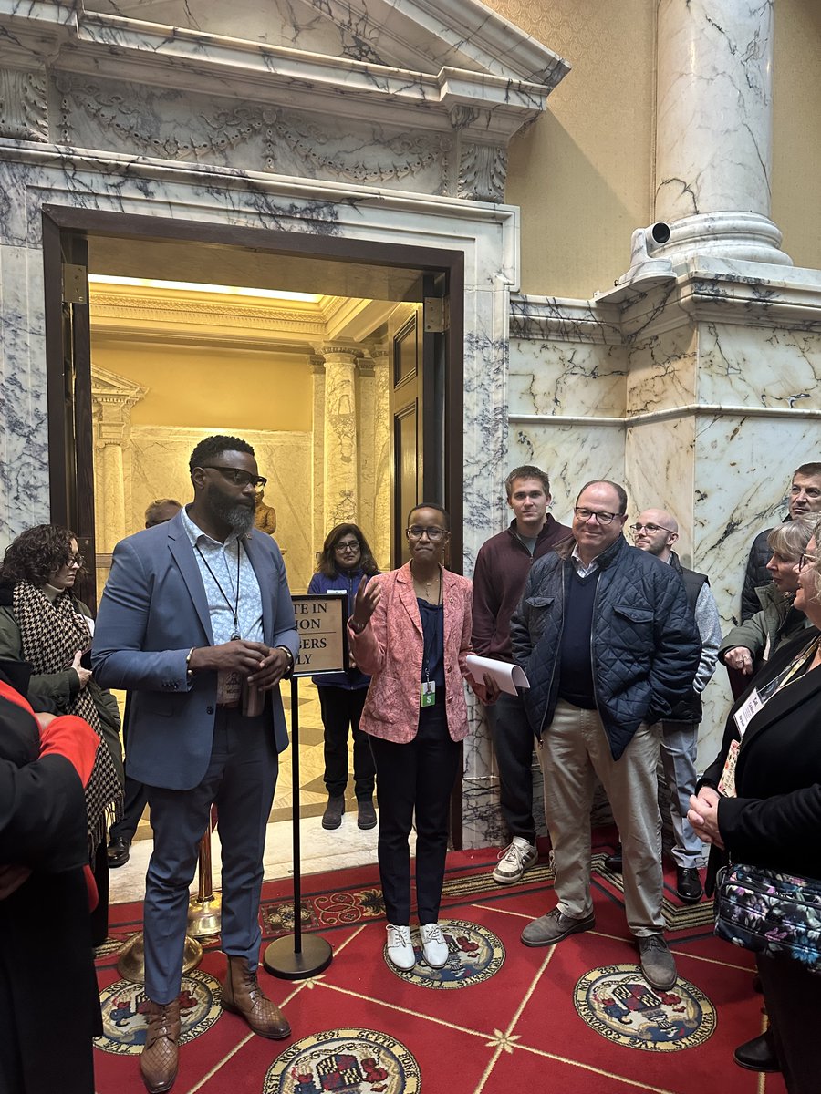 MCPAlert's tweet image. Last week, facilities pros from across states gathered in Annapolis for the NASFA East &amp;amp; Southeast Regional Conference! DGS Secretary Atif Chaudhry gave opening remarks, and attendees enjoyed presentations and toured the new Baltimore City District Courthouse and State House.