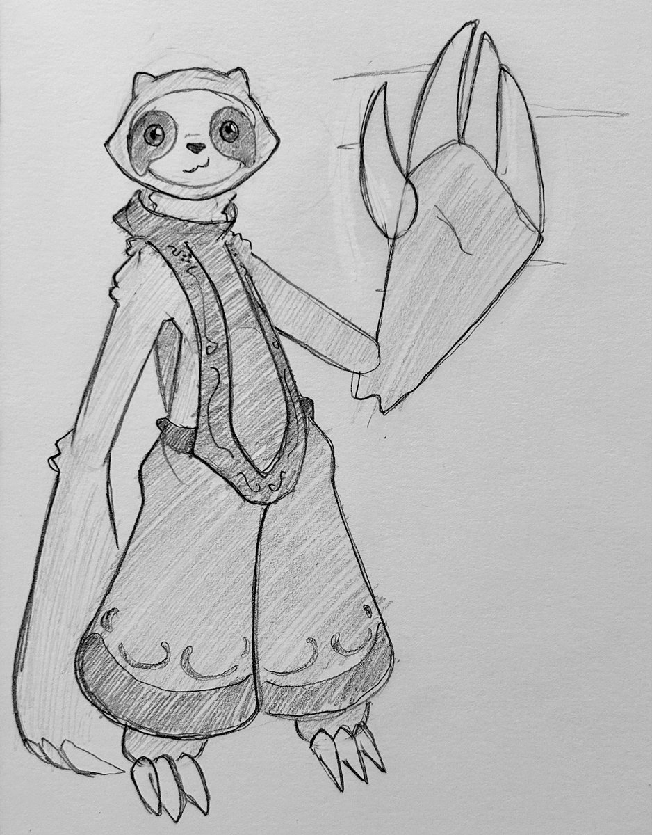 goofy sloth guy (also for dnd!!)
