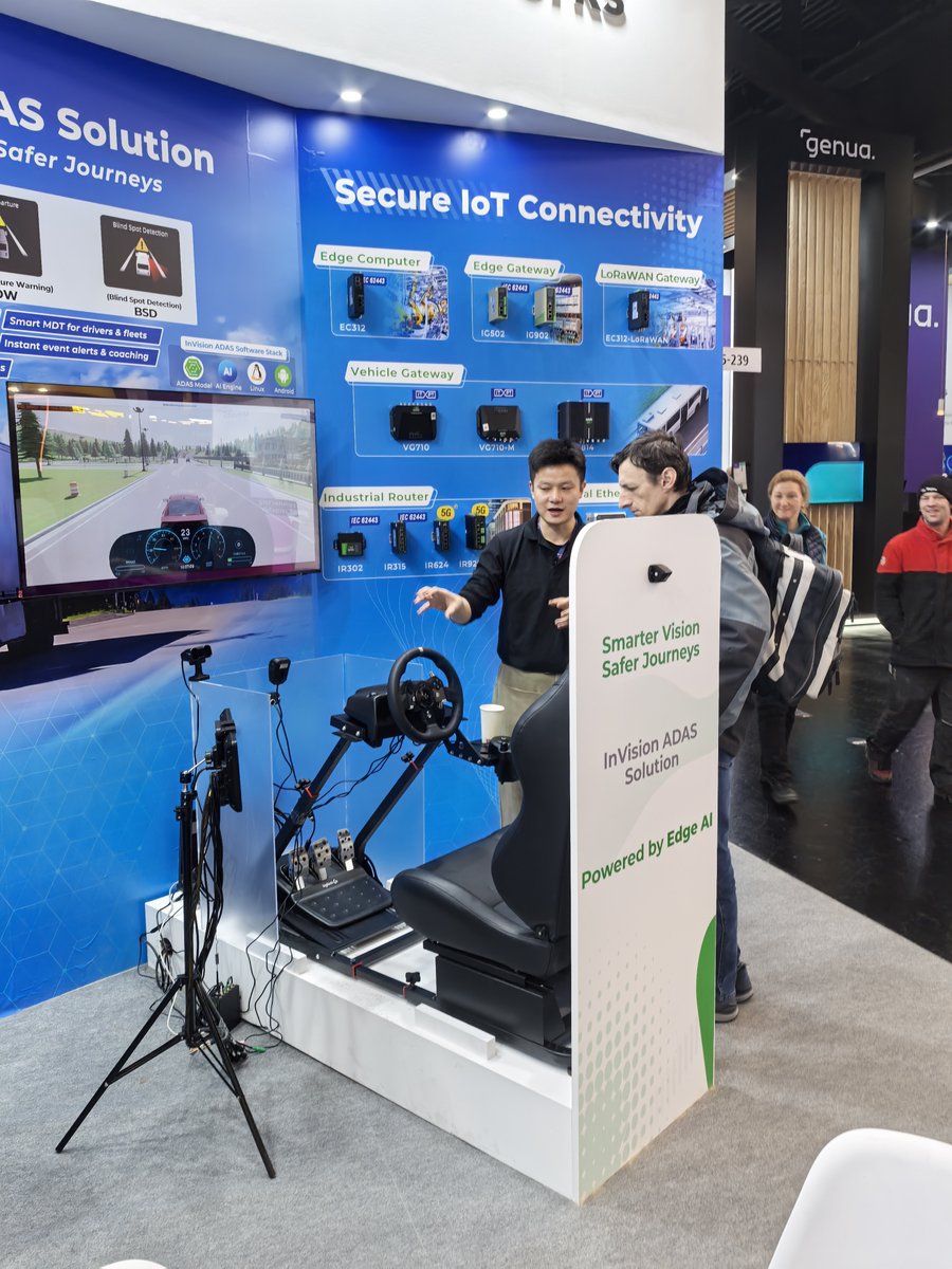 InHandNetworks's tweet image. Guten Tag aus Nürnberg! Day 1 at #SPS2025 — great to be back!
We’re showcasing on-device #AI with our EC Series, plus the #InVision #ADAS demo. Lots of energy around #edgeAI and industrial #IoT this year.
📍 Hall 5, Booth 239 📅 Nov 25–27

Come say hi if you’re here!