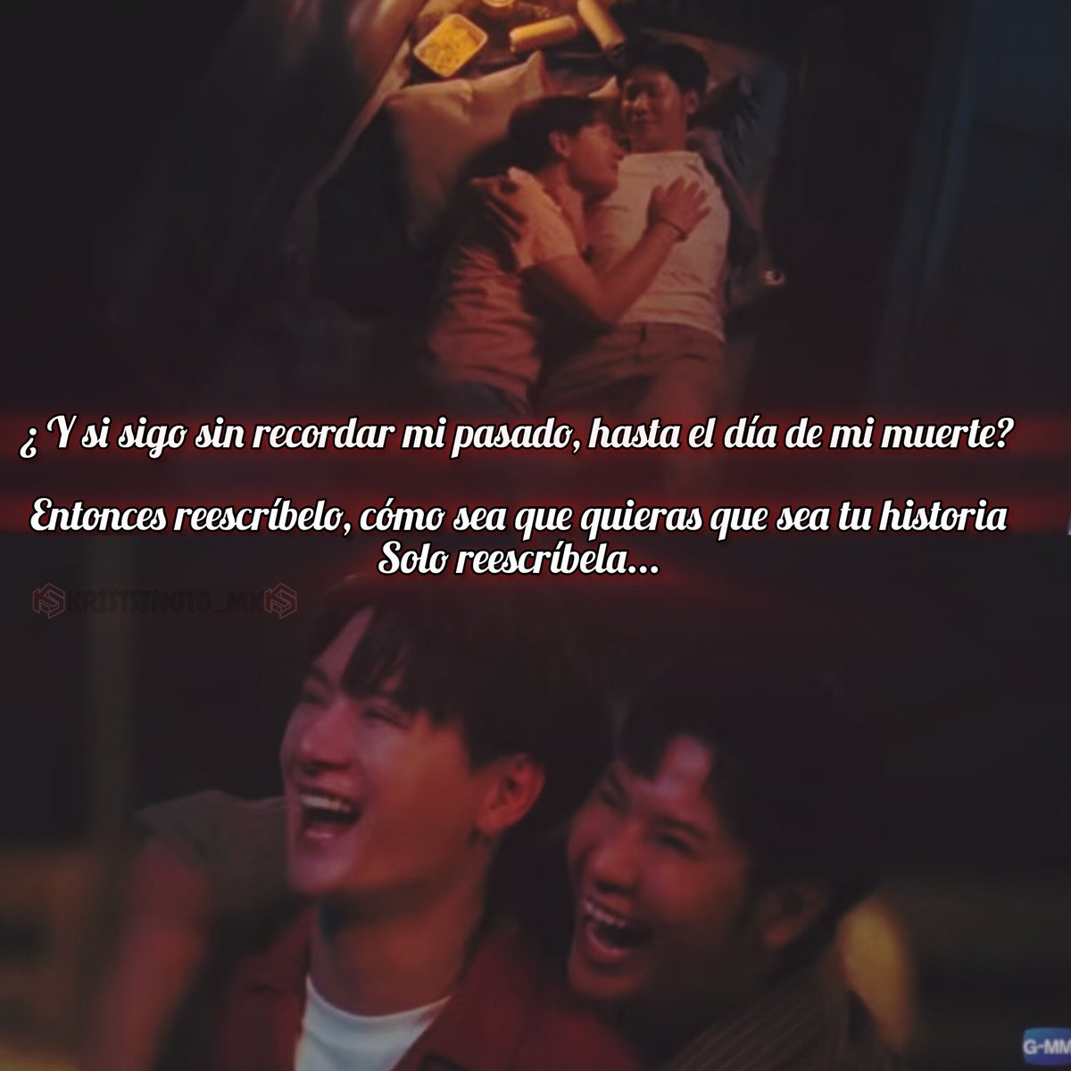 kristsingto_mx's tweet image. "What if i can't remember my past until The day i died?"

"Then you rewrite it, however you want your story, just rewrite it" ♥️🖤✨

KRISTSINGTO MAGIC VIBES 2026

#GMMTV2026 #KristSingto #คริสสิงโต #WriteYouAgain @WriteYouAgain @kristtps @stjinx_maya